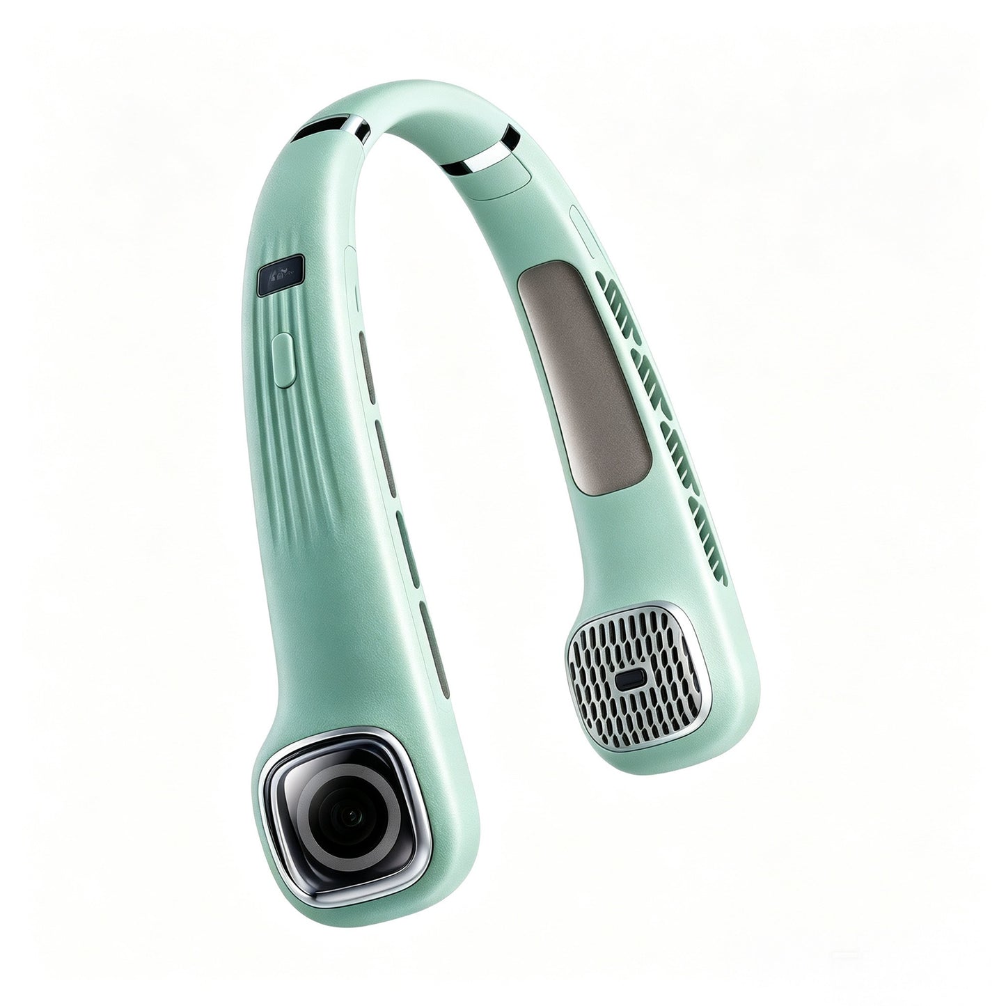 NeckBreeze™ — Hands-Free Portable Neck Fan with 3-Speed Cooling