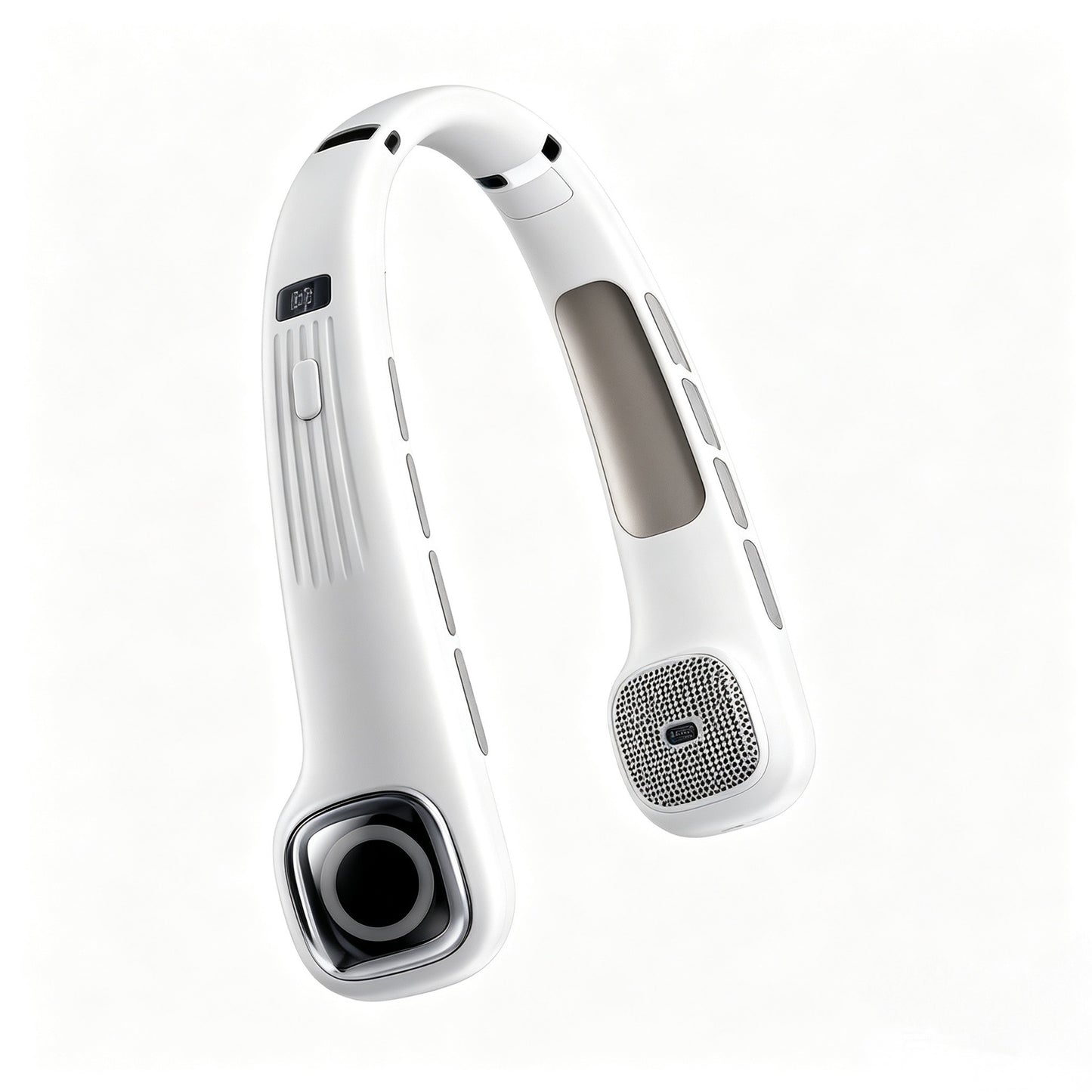 NeckBreeze™ — Hands-Free Portable Neck Fan with 3-Speed Cooling
