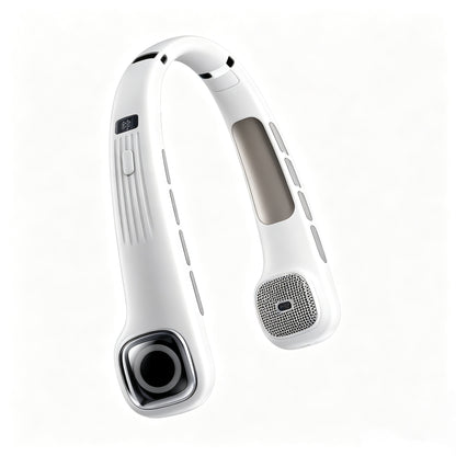 NeckBreeze™ — Hands-Free Portable Neck Fan with 3-Speed Cooling