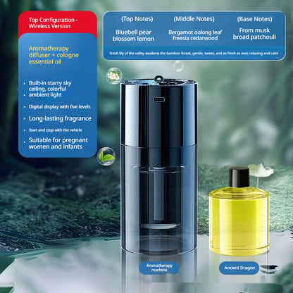 AirFresh Pro™ — Smart Car Aromatherapy Diffuser & Air Freshener (with Essential Oil)