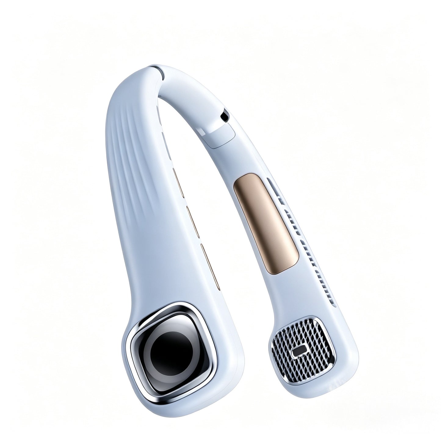 NeckBreeze™ — Hands-Free Portable Neck Fan with 3-Speed Cooling
